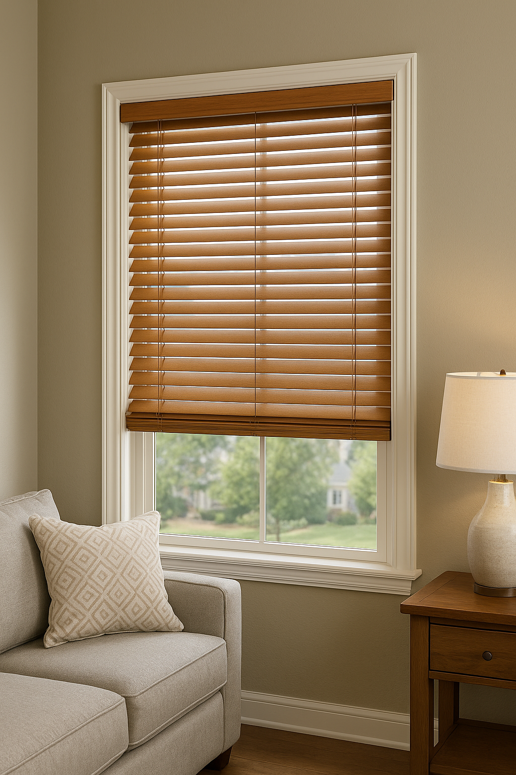 Custom window blinds in Lamarque TX